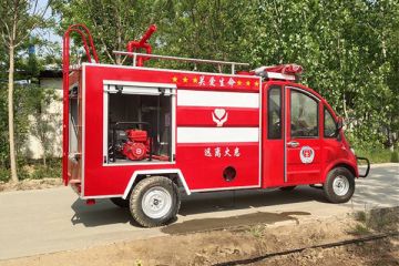 电动消防车的正确用法-如何配备微型电动消防车「专菱」
