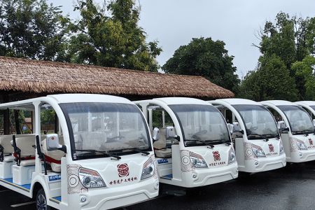 8座电动观光车